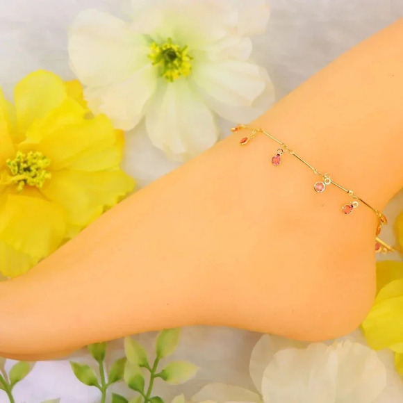 "New Beautiful Design Anklet for Women/Girls, Gift, A502 - Picture 9 of 10